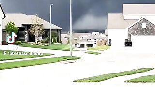 Dad’s and tornadoes are like moths and lights.  This video was posted yesterday with no updates or location.