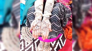 My mehndi bride