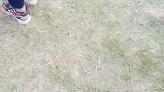 Lala is enjoy to dance