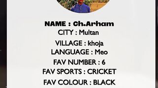 My bio data