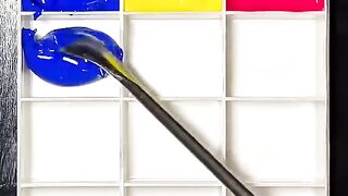 طريقه عمل جميع درجات الألوان من ثلاثه الوان فقط