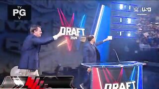 JBL announcement 3rd round pick of WWE Draft WWE Raw