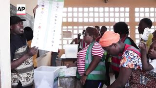 Polls close in Togo's parliamentary elections.