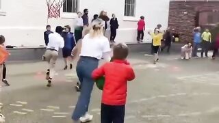 The way the students reacted