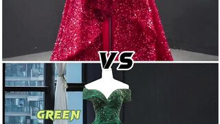 Red vs Green fashion