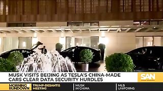 Musk visits Beijing as Tesla’s China-made cars clear data security hurdles