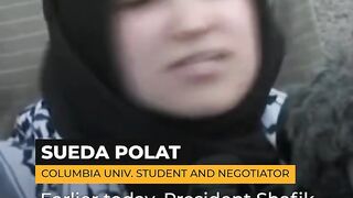 Columbia University students respond to threats of suspension _ #AJshorts.