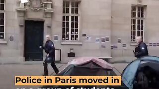 Sorbonne students show solidarity with protests for Palestine _ Al Jazeera Newsfeed.