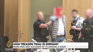 Germany launches trial of far-right coup plotters.