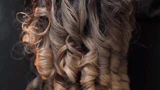 #Beauty hacks with ujala ali..# Double shaded#curly hair .