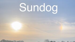 Sundog over Meopham this Morning - Tue 30/Apr/24