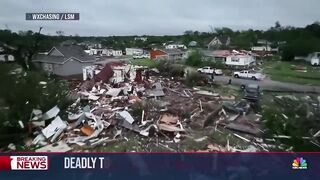 At least 5 killed after violent tornado outbreak.