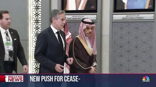 U.S. leads urgent diplomatic push for hostage deal.