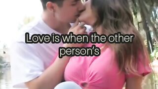 Love is when the - cute couples