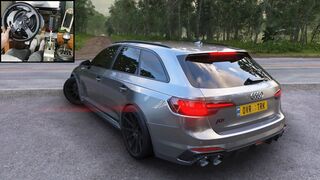 Audi RS 4 Avant - Forza Horizon 5 | Thrustmaster T300RS Gameplay