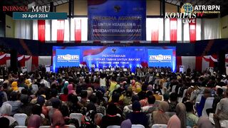 [FULL] Di Depan Jokowi, AHY Pamer Program 'Gebuk' Mafia: Kami Berhasil Ungkap Kejahatan Pertanahan