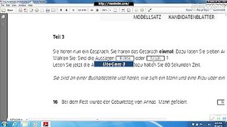 B1 Hören Teil3