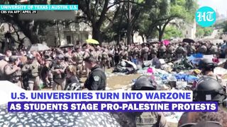 Pro-Gaza Protests In U.S. Turn Ugly; Cops Caught 'Forcibly' Removing Woman's 'Hijab' On Camera