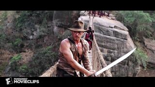 Indiana Jones and the Temple of Doom (9/10) Movie CLIP - The Rope Bridge (1984) HD