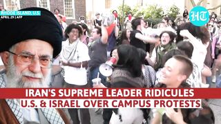 After Drone & Missile Blitz, Iran’s Khamenei Mocks Israel & U.S. Over Campus Protests | Watch