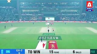 Pakistan vs England today match last moment