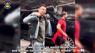 ????MESSI Shocks NBA Crowd with Unexpected Big Screen Appearance