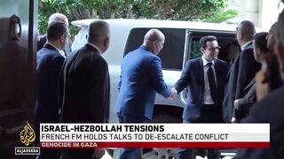 French FM says there has been ‘a lot of progress’ in Lebanon talks.