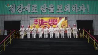 North Korea touts "militia" strength spread throughout the country in state media coverage of the most recent parade in Pyongyang