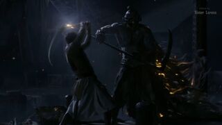 King Arthur- Uther vs Vortigern action scene - Legend of the Sword