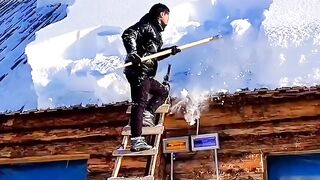 Havey snow in canada