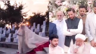 Shahid afridi daughter Aqsa nikkah full