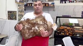 Cheese in sheep cover