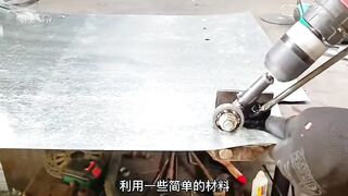 How make Iron sheet cutter at home DIY
