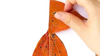 Art _ Painting - Turn leaves into fun DIY artworks_ - BeePaintings(