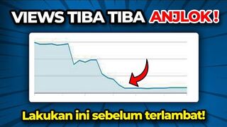 MAKE MONEY ONLINE : Banyak Channel Berguguran Karena Mengabaikan Hal Ini - Cara Ampuh Mengatasi Views Menurun.