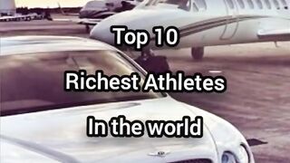 Top 10 richest athletes in the World????⛳_ #richest _#athletes _#shorts