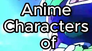 Top 10 greatest Anime characters of all time.#shorts #trending #anime