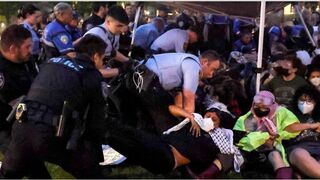 **Campus Uprising: US Students Stand with Gaza**