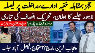 Undercover Showdown: 8 Judges Vs Spy Agencies | PTI's Entry into   Punjab | Lahore Jalsa | Sabee Kazmi