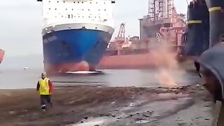Ship docking