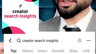 Tiktok new update | Creator search insights option | Tips and tricks | Merry Reviews