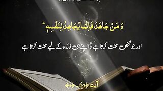 Surat ankhabut verse (06-08)