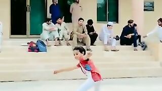 Skating boy of technology person