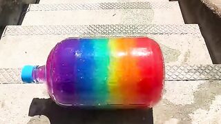 ASMR: Crushing Glass Bottles and Crunchy Things #asmr #shorts #asmrsounds #experiment