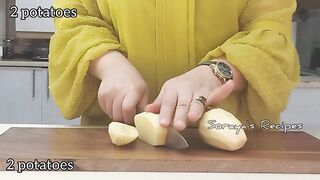 IF you have 2 Potatoes and 1 Egg, make this delicious and simple recipe. Enjoy its incredible taste