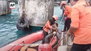 Dozens of Indonesians evacuated amid latest eruption at Mount Ruang volcano.