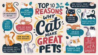 10 Reasons, Why Cats Make Great Pets?
