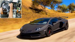 2018 Lamborghini Aventador SVJ Fully modifie producing more than 1200 bhp and a top speed of 437 Km/h ,