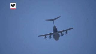 Aid airdropped into northern Gaza as international pressure to reach cease-fire grows.
