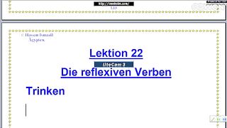 Deutsch lernen Lektion 22